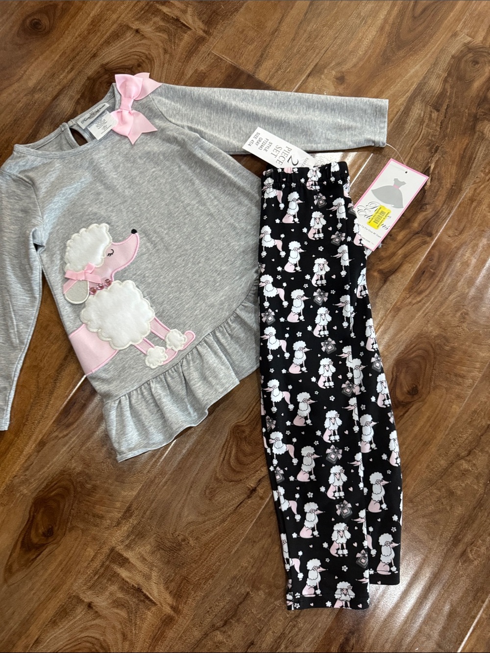 Rare edition poodle princess two piece set size 4 NWT’s